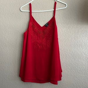 Torrid red tank top